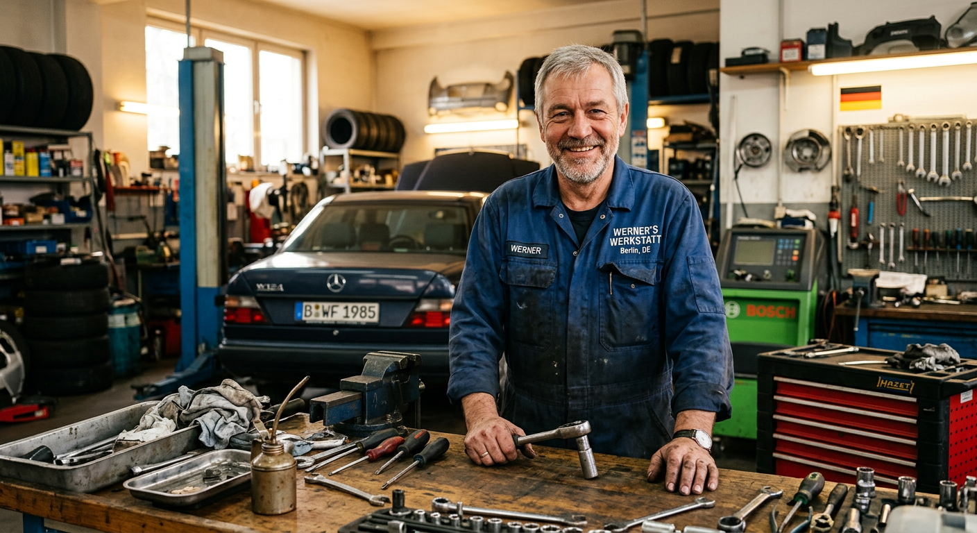 Erfahrener Kfz-Meister bei H&H KFZ Berlin — Werkstatt in der Holzstraße 5, Wedding